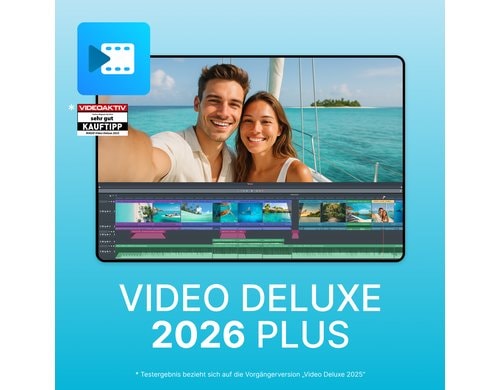 Magix Video deluxe 2026 Plus ESD, Vollversion, DE,EN,ES,FR