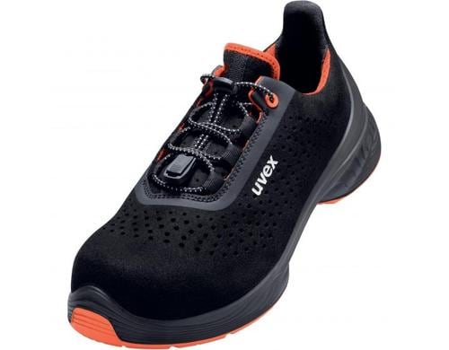 UVEX 1 G2 Halbschuhe S1 68468 schwarz, rot Weite 11 Grösse 45
