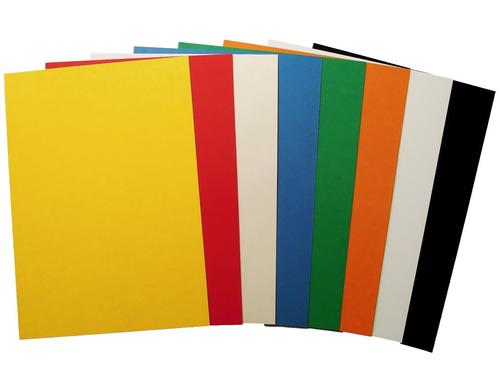 Büroline Einbanddeckel aus Pressspan 385 gm2, schwarz, 100 Stück