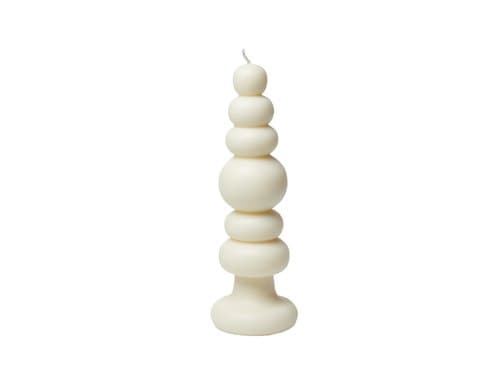 54Celsius Knubby Spindle Weiss, 7x21cm, Brenndauer ca. 48h