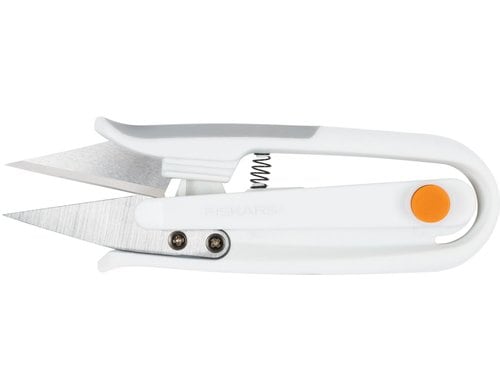 Fiskars Fadentrennschere EasyAction Federmechanismuss und Softgrip