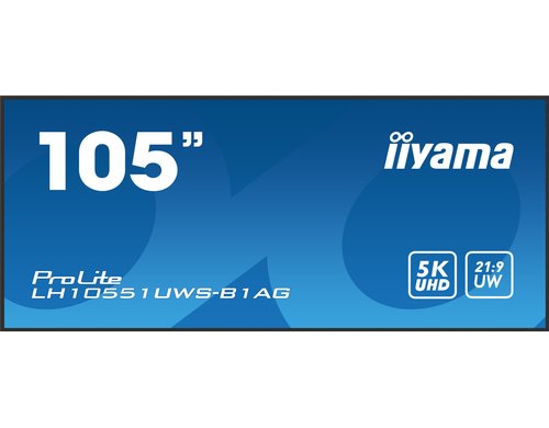 Iiyama LH10551UWS-B1AG 105, IPS, UltraWide, 5K, 500cd
