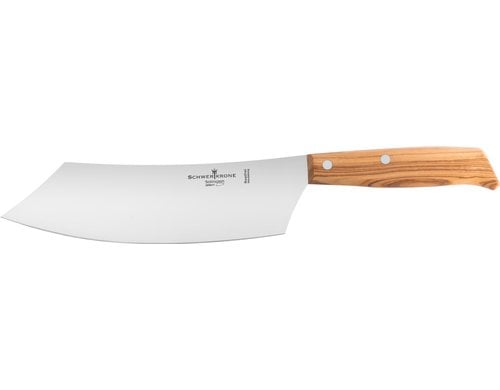 BBQ-Messer Olivenholz Schwertkrone - Made in Solingen