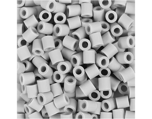 Creativ Company Bügelperlen Nabbi Bio 3000 Stück, BIO, Grau