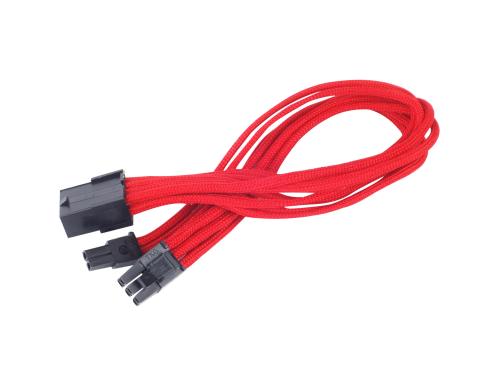 ATX Extension 8-8(6+2)Pin rot 6+2 Pin GPU Verlängerung 30cm