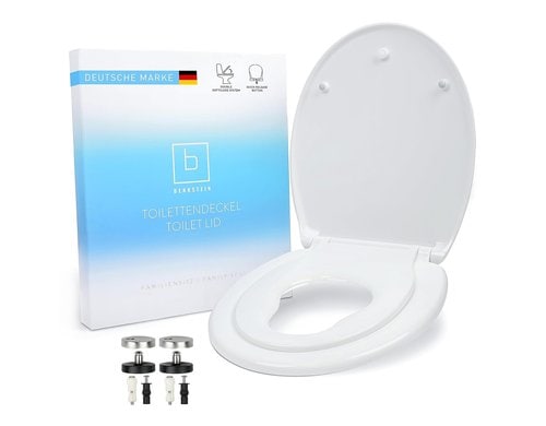 Benkstein WC-Sitz für Kinder Toilettensitz, Scharnierbreite 130-185mm