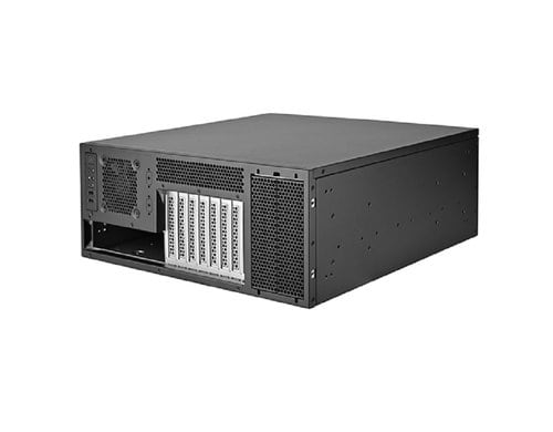 Silverstone SST-RM46-502-I Serverg. 4HE, PS2 (ATX), 2x 5.25,  2x 2.5