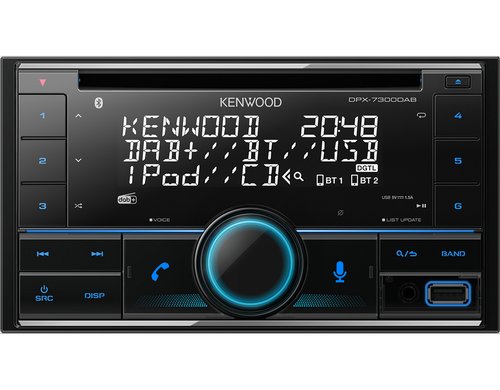 KENWOOD Autoradio DPX-7300DAB inkl. DAB-Antenne