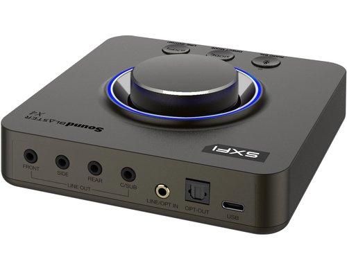 Creative Soundkarte X4 HD 7.1 USB DAC Super X-Fi Soundkarte PC-Mac