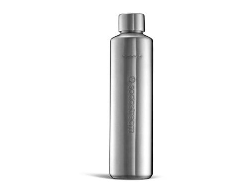 Sodastream Duo Metall Flasche 0.8l Edelstahlflasche für Duo & E-Duo
