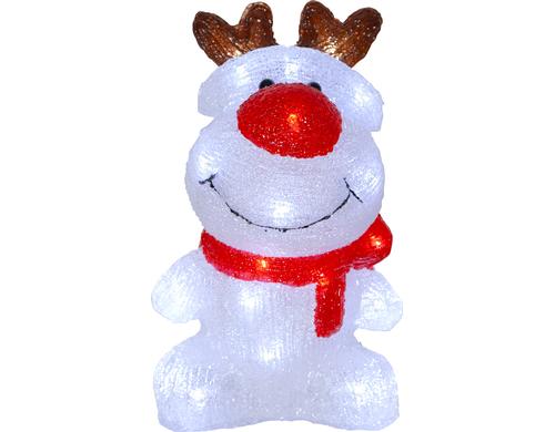 Star Trading Figur Crystalo 17 cm x 28 cm x 17 cm, 30 LEDs, Outdoor