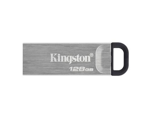 Kingston DataTraveler Kyson 128GB, USB 3.2 mit kappenlosem Metallgehäuse