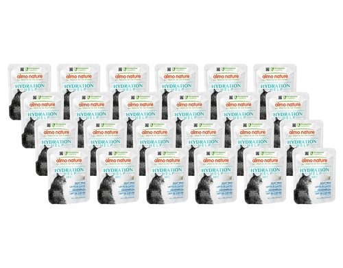 Almo Nature  Hydration Help HFC Ziegenm.KIT 24x50g