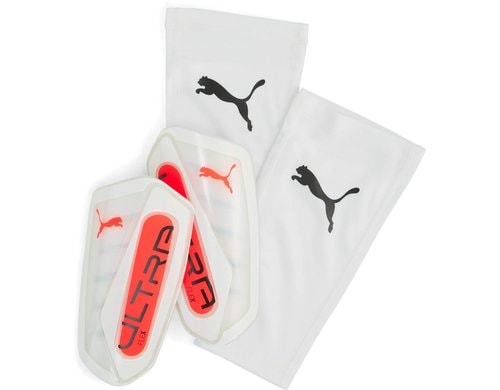 PUMA Shinguards ULTRA Flex Sleeve Grösse: M, Farbe: white