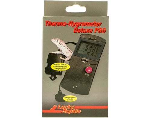 Lucky Reptile Thermometer Hygrosseter Deluxe Pro Min Max