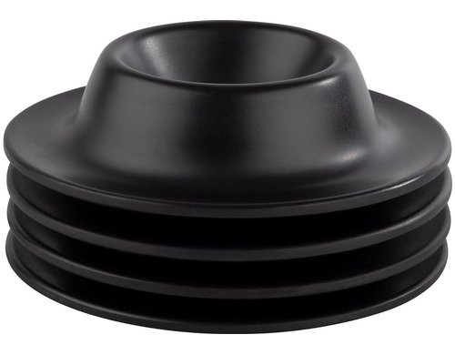 APS Eierbecher Eggy 4er Set Ø 8,5 cm, H: 2 cm, Schwarz