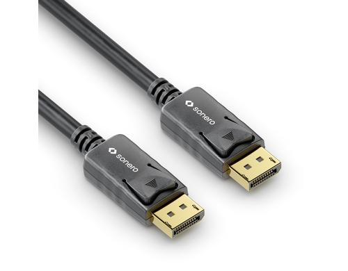 Sonero 4K Displayport Kabel 1.2v 5.00 m, Stecker  Stecker, 4K/60Hz