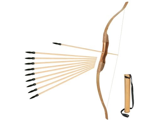 Bogenkönig Holzpfeile 20-er Set Pfeile, Pfeilbogen