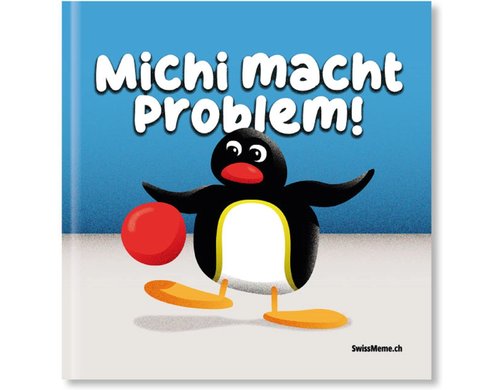 SwissMeme Buch Michi macht Problem!, 15.5 x 15.5 cm