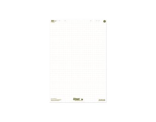 ursus green Flipchart Block Recycling 25 mm kariert, 1 Pk à 5 Stk