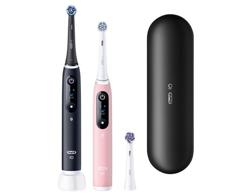 Oral-B Elektro iO Series2 Black/Pink Sand mit 2. Handstück