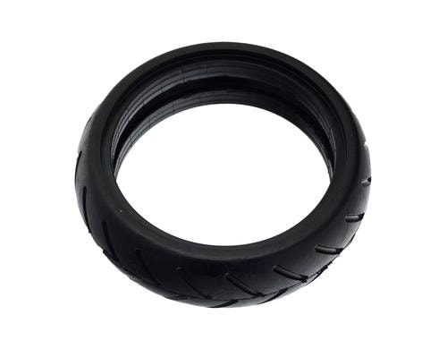 SoFlow Hartgummireifen für SO1 6.5 Zoll, Hinterrad, Hartgummi, Schwarz