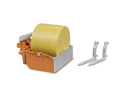 Zubehör: Traktor-Ladekasten mit Gabeln