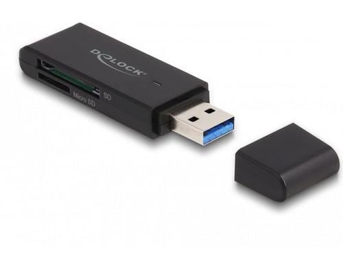 DeLock 91002 Card Reader SuperSpeed USB 5 Gbps für SD und Micro SD