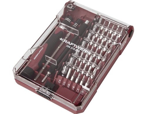 Bit Box mit Präzisions Schraubendreher 1/4, 45-tlg.