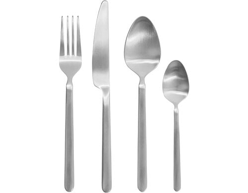Blomus Besteck-Set STELLA 16-tlg. Farbe Silber
