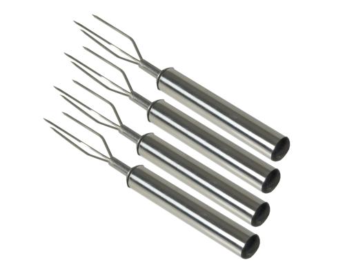 Nouvel Kartoffelgabeln 4 Stück, inox, silber