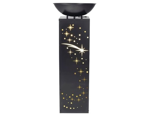 EASYmaxx LED-Dekosäule Sternschnuppe Sternschnuppe 87cm 3V