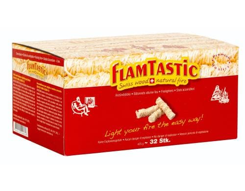 Flamtastic Feueranzünder aus Schweizer Holz 425g