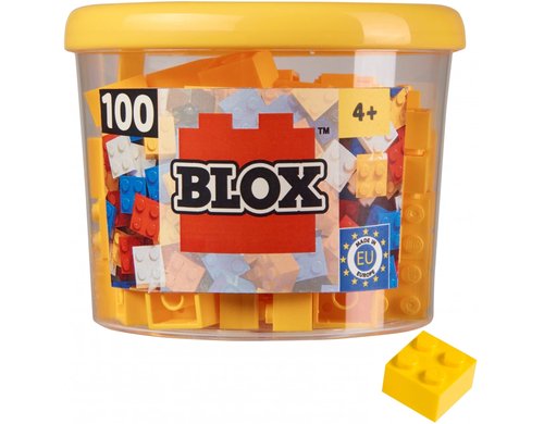 BLOX 100 gelbe 4er Steine in Dose