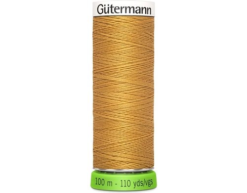 Gütermann Nähfaden rPET, caramel Spule 100 m, Nr. 100, 100 % PES recy.