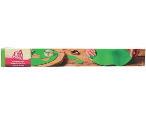 Ausgerollte Fondant Decke - Grün 430 g