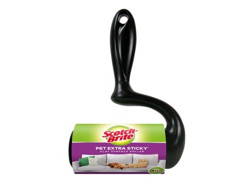3M Scotch-Brite Roller Pet Extra Sticky Inhalt 1 Stück, für Grossflächen, 48 Blatt
