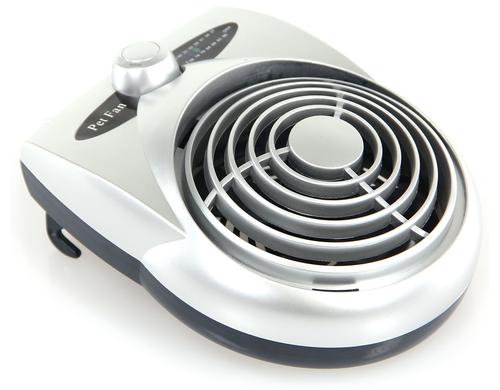 SwissPet Pet Fan Ventilator silber