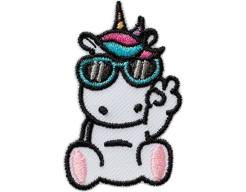 Monoquick Aufbügelbild Einhorn