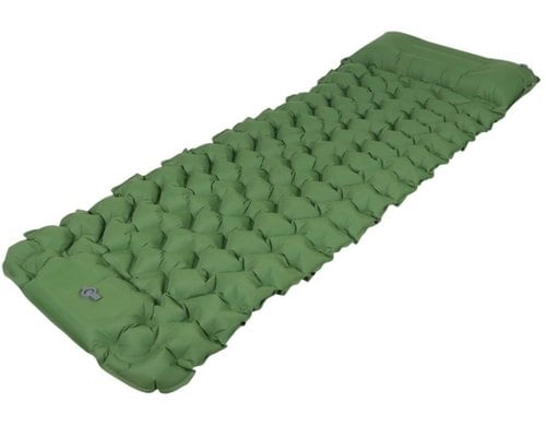 Dameco Isomatte mit eingebauter Fusspumpe 200x70x10cm(LxBxH),inkl.TragetaschNylon,TPU