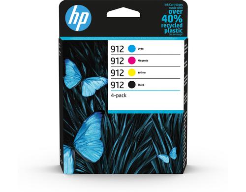 HP Combopack Nr. 912 (6ZC74AE) Seitenkapazität ~ 300 / 315 Seiten