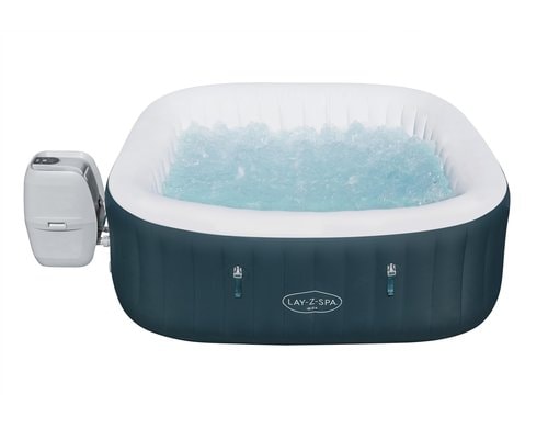 Lay-Z-Spa Ibiza aufblasbarer, energieef fizienter AirJet Whirlpool 180x180x66 cm