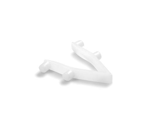 Doppelter Knopf Federclip