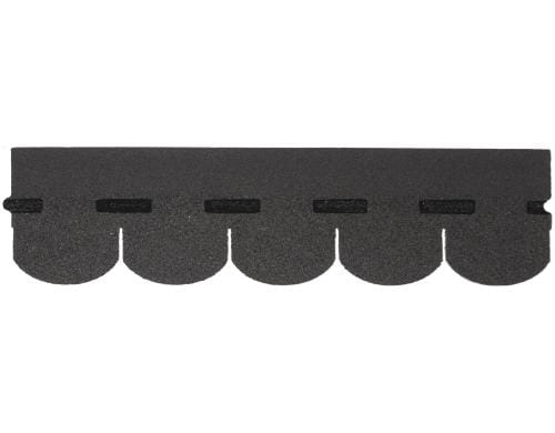 Colibri Dachschindeln EASY Biberschwanz Classic schwarz 17 Stk. ca. 2qm