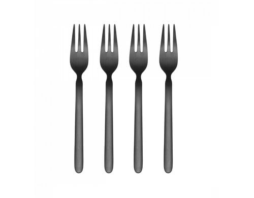 Blomus Kuchengabeln STELLA 4er Set, Black