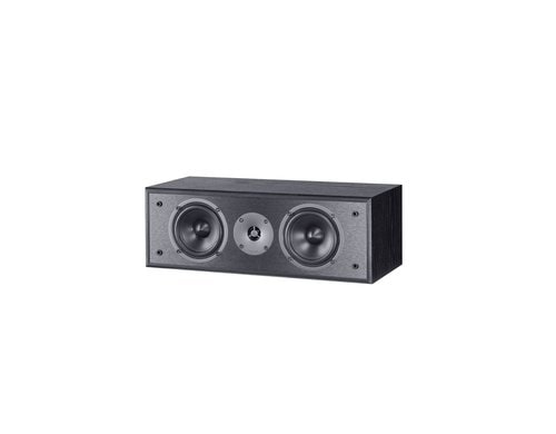 Magnat Centerlautsprecher MONITOR S12C Schwarz, 2-Wege, Doppelbass-Bestückung