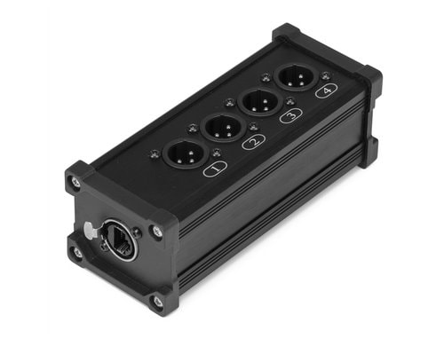 PD Connex CX185 Stage Box, RJ45 zu 4x XLRm 3-Pin