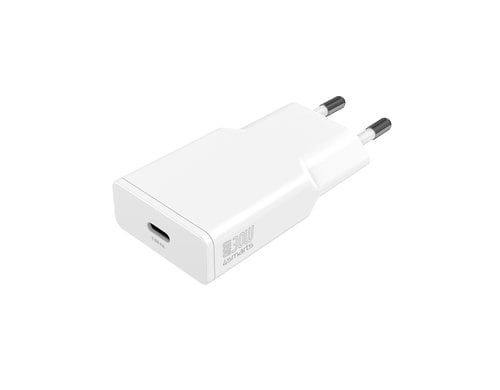 4smarts Netzladegerät PDPlug Slim 30W GaN 1C weiss