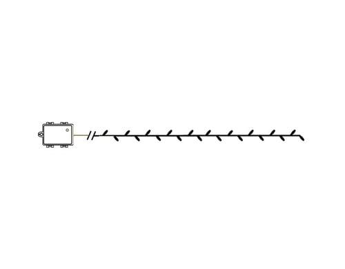 Star Trading Lichterkette AKKU 280cm inkl. LED Multi, exkl. Batterie 3xAA, IP44