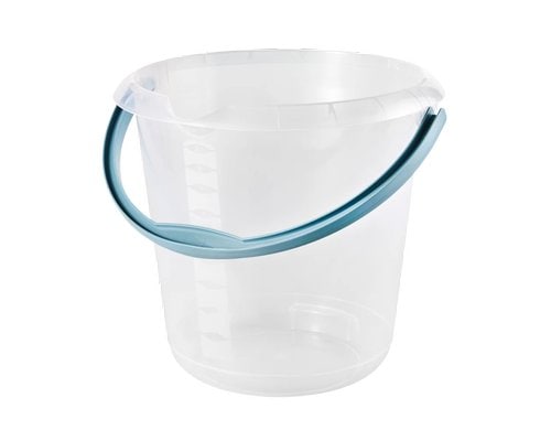 keeeper Eimer mit Ausguss 10 l natural transparent, mika